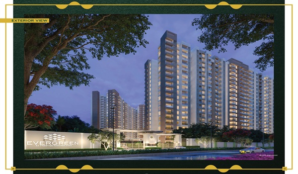Exterior Night View for Prestige Evergreen